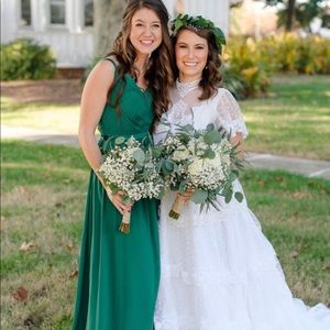 JJs HOUSE: Green Formal/Bridesmaid dress